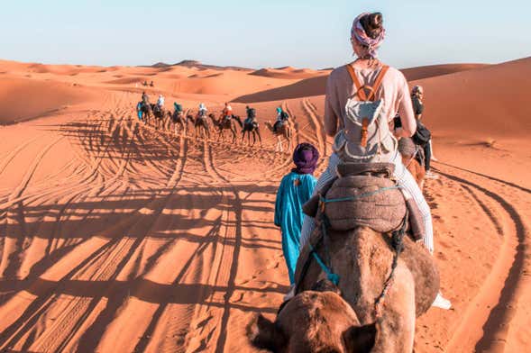 Excursión de 4 días al desierto de Merzouga finalizando en Fez
