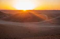 Amanecer en el desierto de Agafay