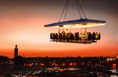 Comida o cena en Dinner in the Sky