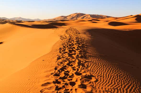 Excursão de 3 dias ao deserto de Merzouga finalizando em Fez