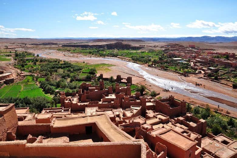 Vistas a partir de Ait Ben Haddou