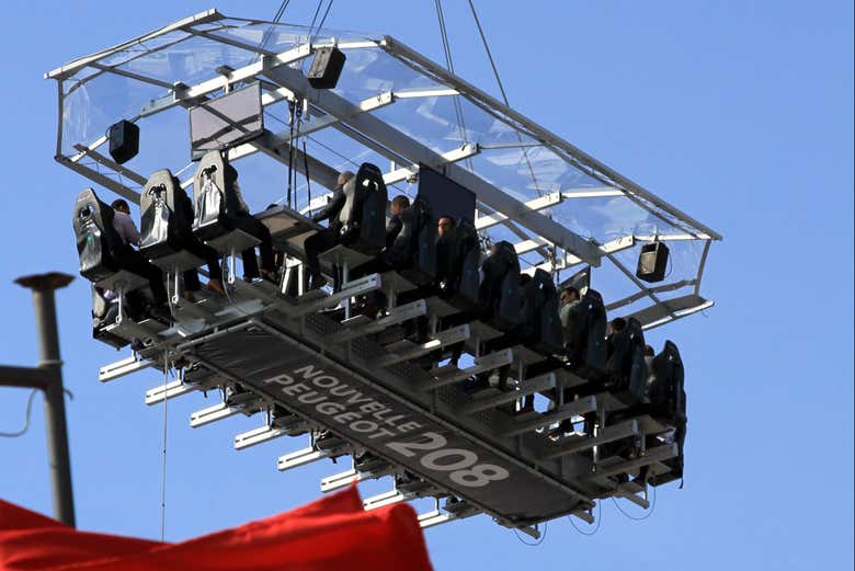 Suspendidos en el aire