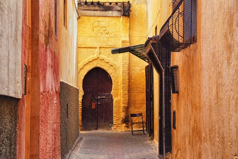 Perdeos en el laberinto de callejuelas históricas