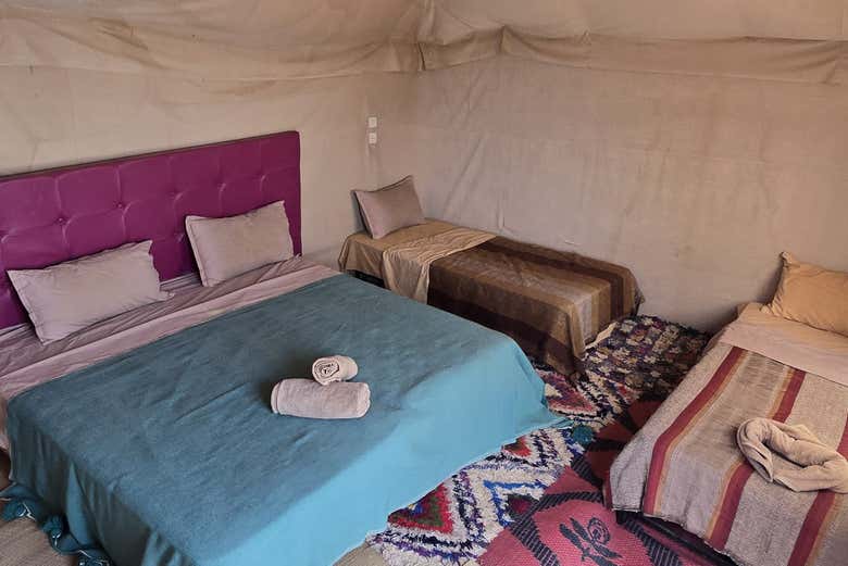 Lits du campement standard
