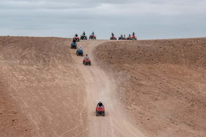 Disfrutando de los quads