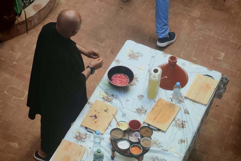 Tendremos los mejores ingredientes para la clase de cocina