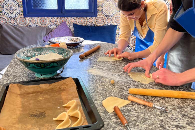 Fabrication de pâtisseries marocaines