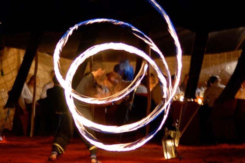 Spectacle de feu