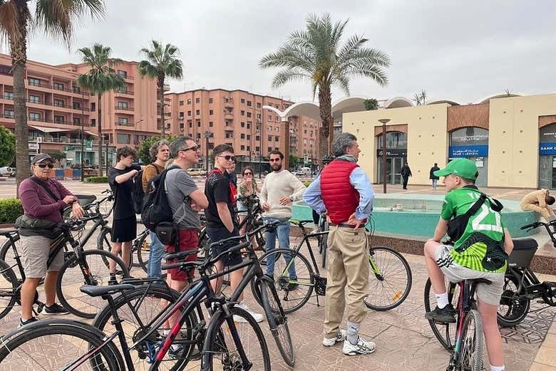 Grupo antes de empezar el tour