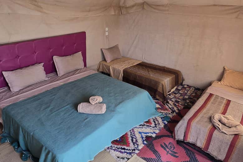 Chambre du campement standard