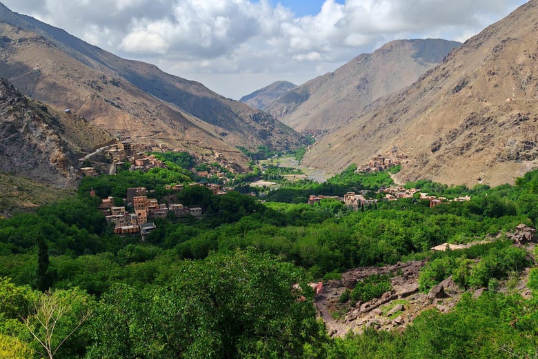 Vistas del Valle de Imlil