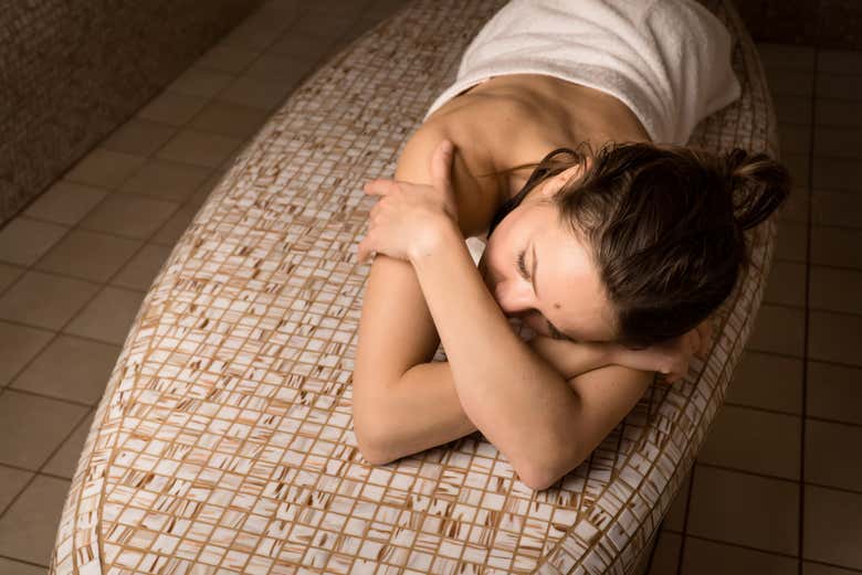 Vous vous détendrez dans un hammam