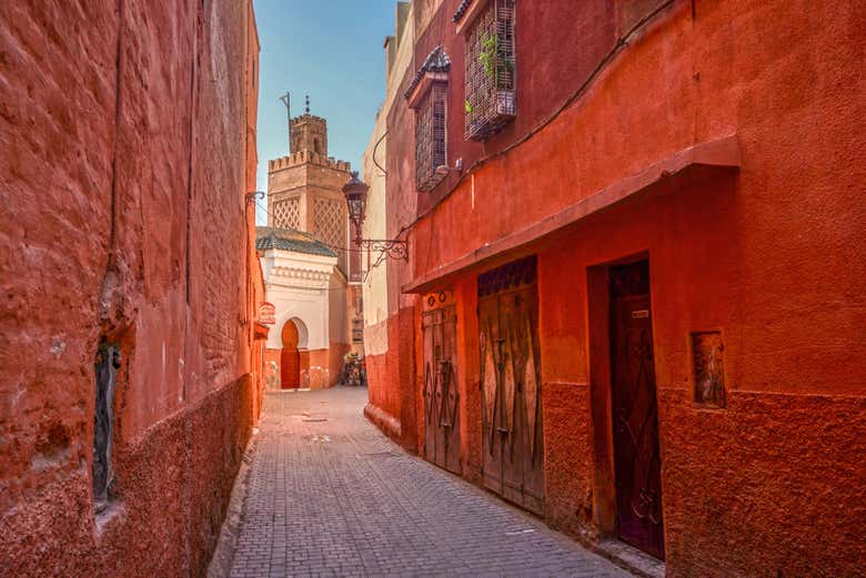 Wander through the narrow alleyways of the Medina