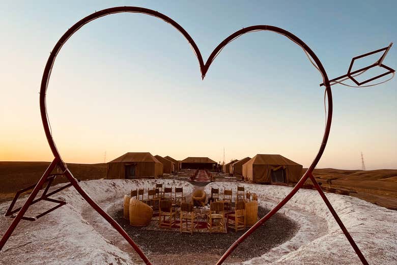 Coeur où prendre des photos