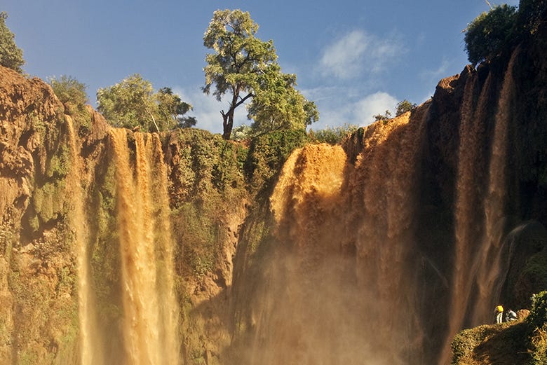 Waterfalls in Ouzoud