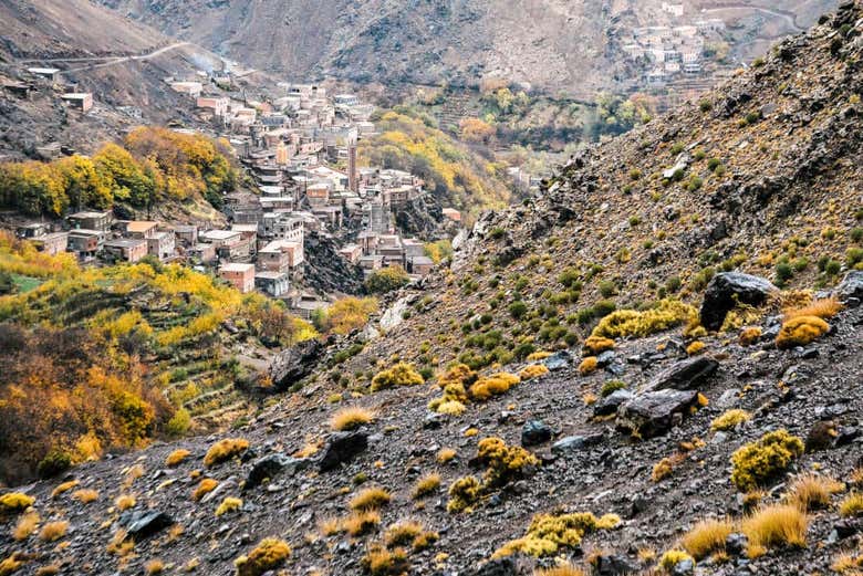 Vue panoramique de Tizi Oussem