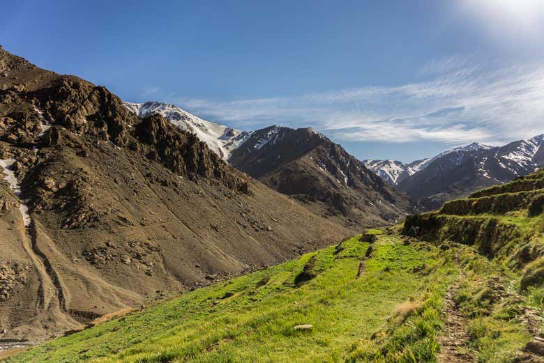 Contemplez les paysages du Haut Atlas