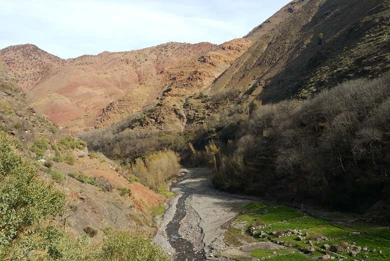 Contemplez les paysages montagneux