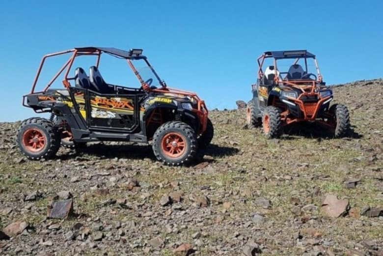 Dei buggy sull'Alto Atlante in Marocco