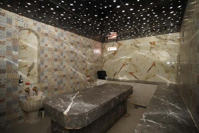 Una de las salas del hammam Beauty Click Spa  