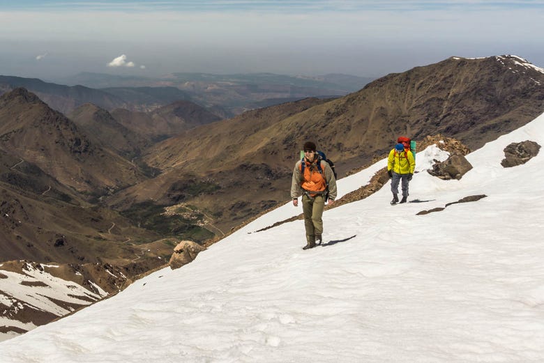 Climbing Mount Toubkal