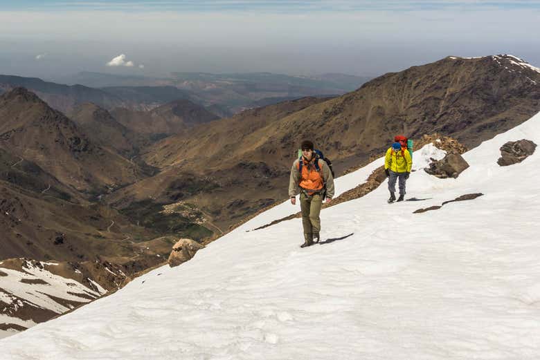 Hiking Mount Toubkal