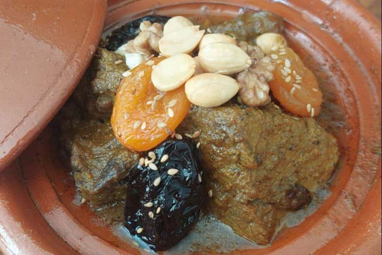Tajín marroquí de carne