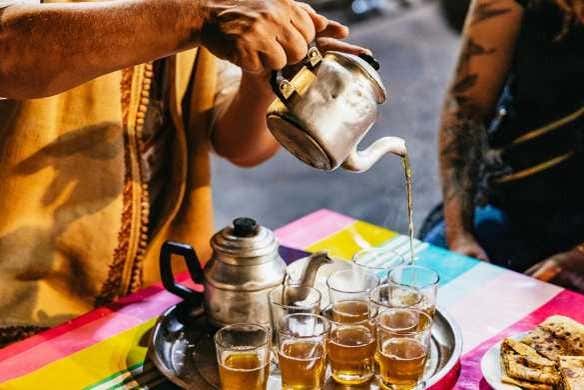 Dégustez un thé à la menthe