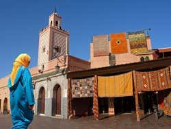Walking in the Medina of Marrakech