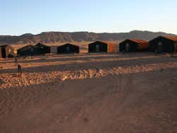 Berber tents in the Zagora Desert
