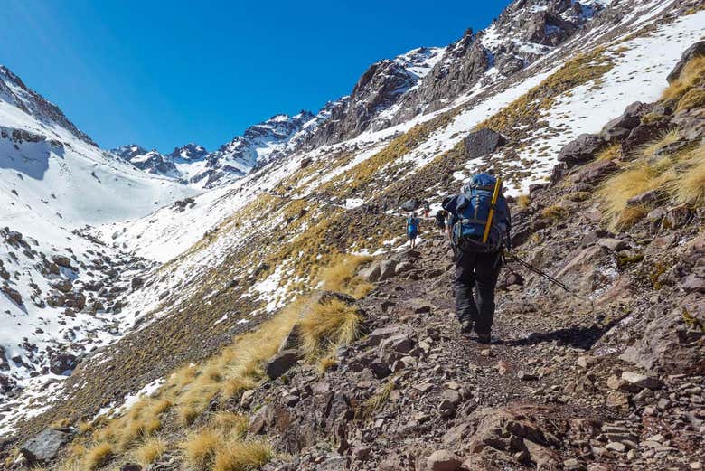 Randonnée au mont Toubkal