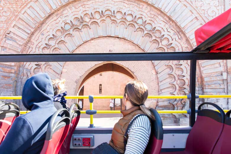 Views from Marrakech from the tour bus