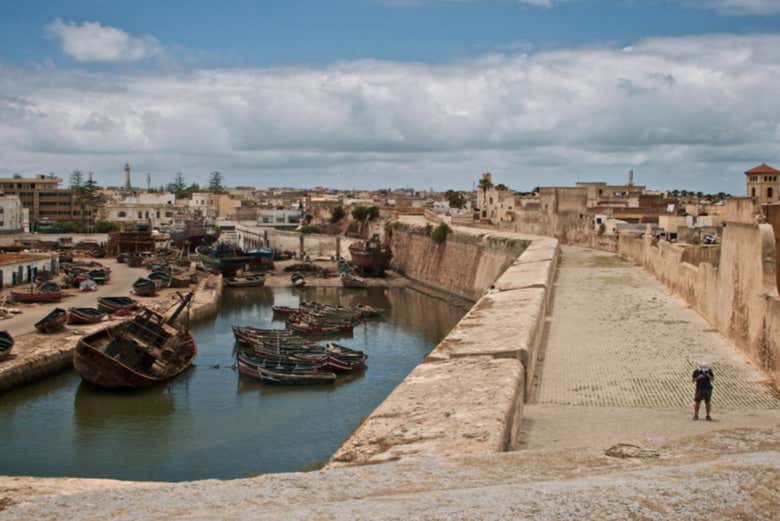 Vue du port d'El Jadida