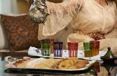 Atelier de thé et de pâtisseries marocaines