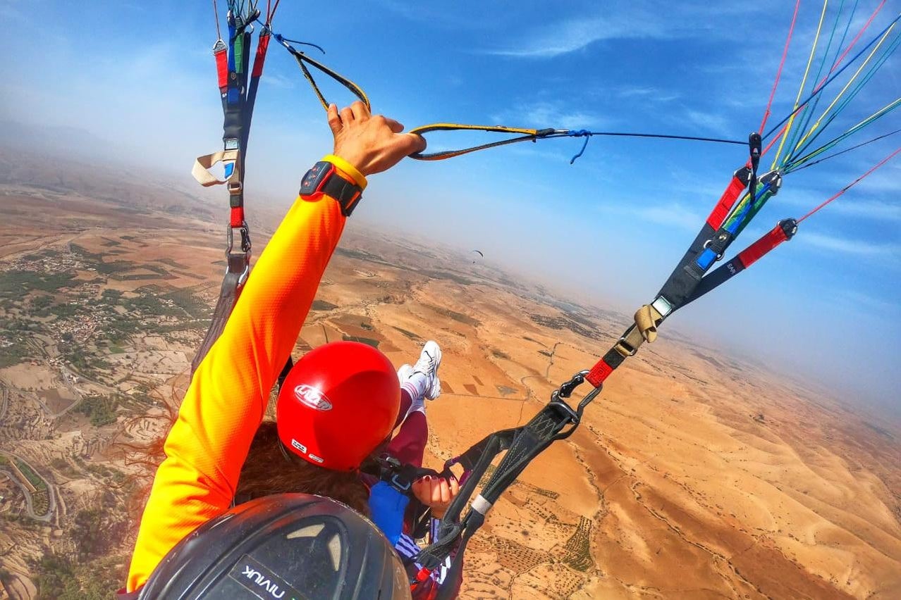 Tour dell'Atlante marocchino + Volo in parapendio