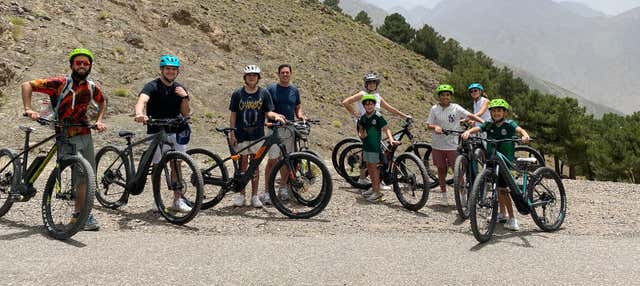Tour en bicicleta eléctrica por las montañas del Atlas