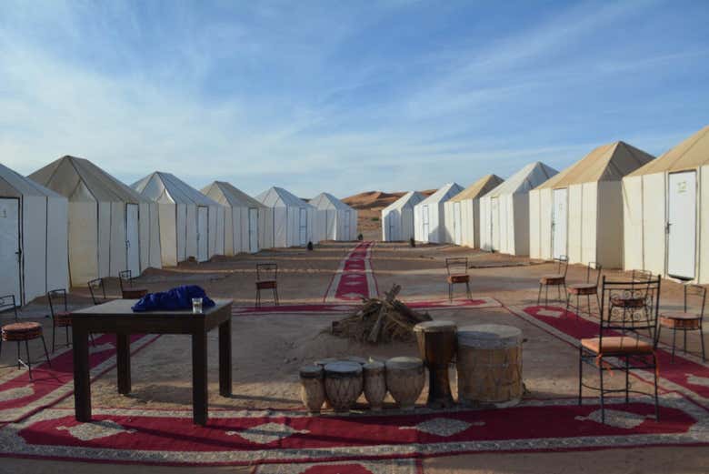 Campement standard à Merzouga