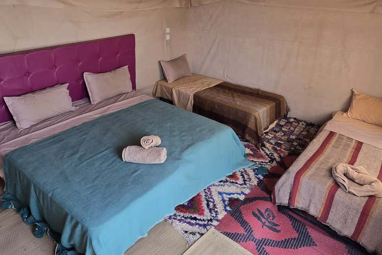 Chambre en campement standard