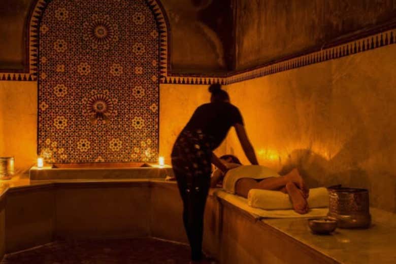Sala de massagens do hammam