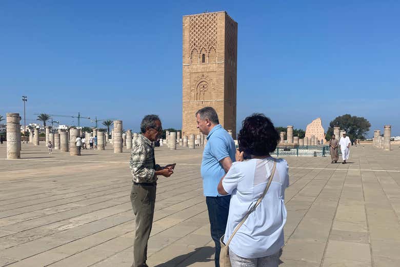 Discover the 12th-century Hassan Tower