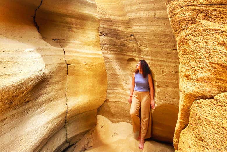 Explorez le canyon naturel