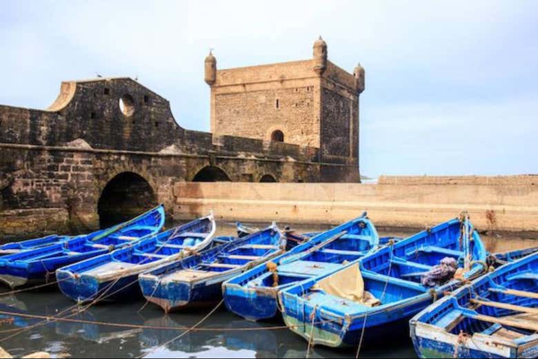 Carte postale typique d'Essaouira