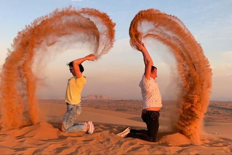 Divertissement garanti dans les dunes de Tamri