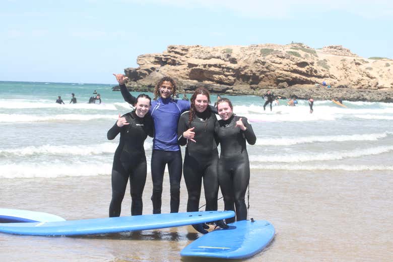 Surfez sur les vagues de l'Atlantique