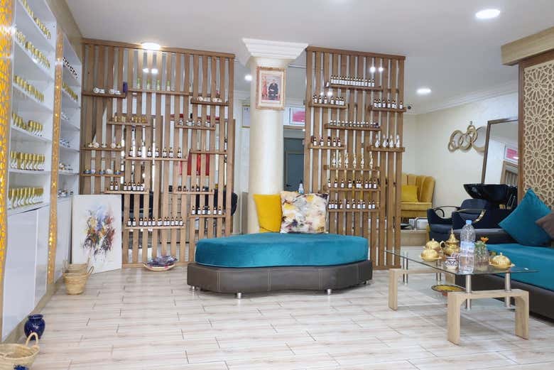 Le salon de l'Agadir Spa