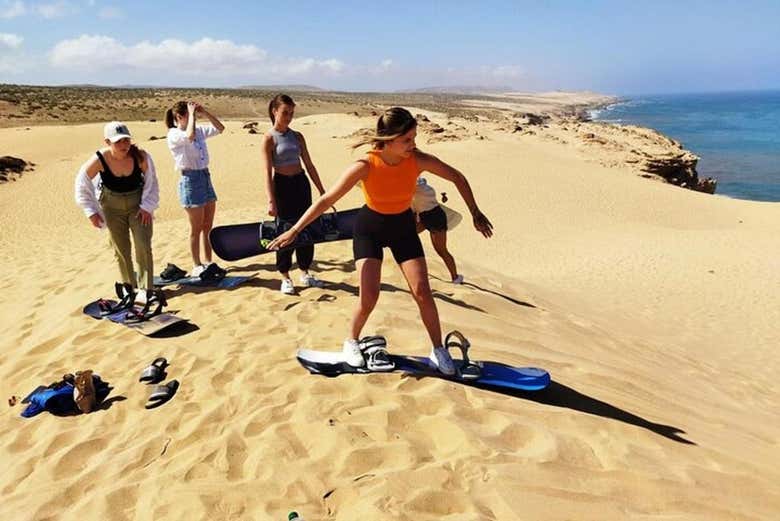 Glissez sur les dunes