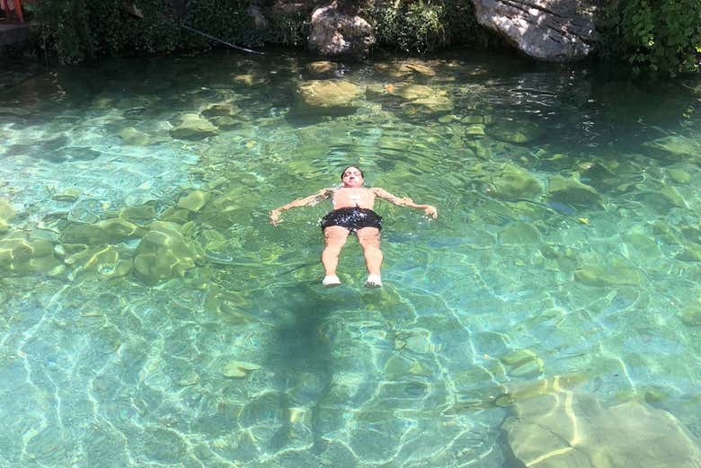 Swim in pristine waters