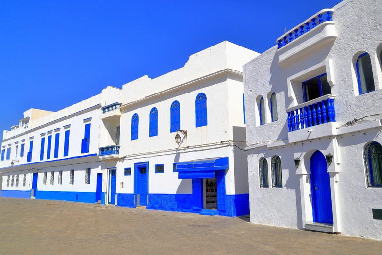 Asilah's historic center