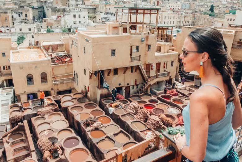 Tanneries à Fès