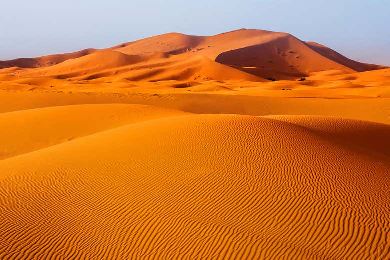 Dunes du désert de Merzouga